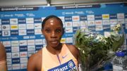 Tina Clayton Honors Late Coach Stephen Francis With Diamond League Title | 2026 Brussels Diamond League Post-Race Interview