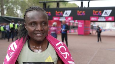 Joyciline Jepkosgei Takes Second In London Marathon