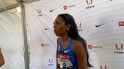 Raevyn Rogers Stayed Calm And Advanced In Women's 800m