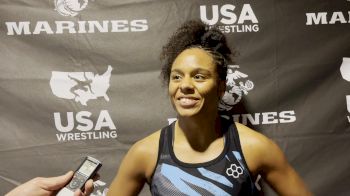 Maya Nelson Inspired By Tamyra Mensah-Stock's Gold Medal Run