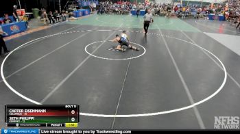 Carter Eisenmann&nbsp;&nbsp;over&nbsp;Seth Philippi