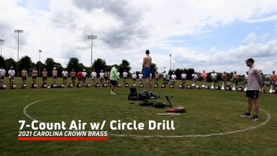 2021 Carolina Crown Brass: 7-Count Air with Circle Drill