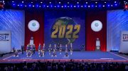 Vancouver All Stars (Canada) - Black Ice [2022 L7 International Open Coed Non Tumbling Finals] 2022 The Cheerleading Worlds