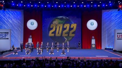 Vancouver All Stars (Canada) - Black Ice [2022 L7 International Open Coed Non Tumbling Finals] 2022 The Cheerleading Worlds