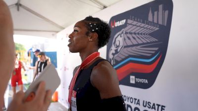 Rhinestone Queen Alia Armstrong Claims Her First National Title in the Womens 100m Hurdles | Post-Race Interview 2026 USATF