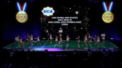 Lake Central High School [2023 Small Coed Game Day Finals] 2023 UCA National High School Cheerleading Championship