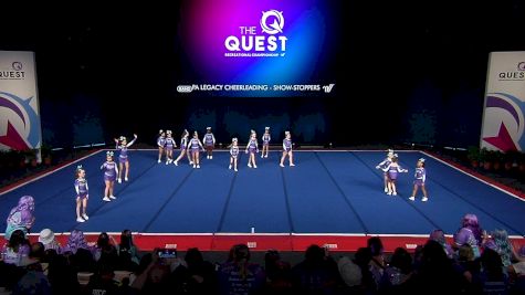 PA Legacy Cheerleading - Show-Stoppers [2023 L1 Performance Rec - 10Y (NON) - Small Finals] 2023 The Quest