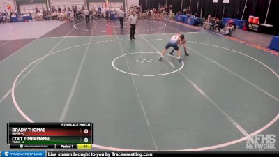 Colt Eimermann&nbsp;&nbsp;over&nbsp;Brady Thomas