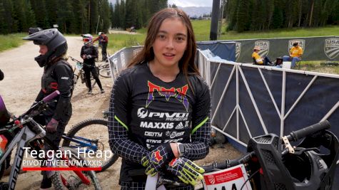 Teagan Heap: Had A Clean Run And Only One Mistake At The 2022 USA Cycling Mountain Bike National Championships DH Finals
