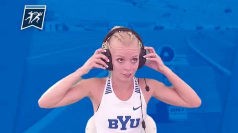 BYU's Anna Camp After Winning The NCAA 1500m
