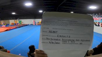 Impact Cheer Elite - EMBERS [L3 Performance Recreation - 18 and Younger (NON)] 2021 Varsity Recreational Virtual Challenge III