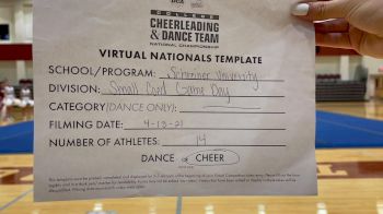 Schreiner College [Virtual Small Coed Game Day - Cheer Semi Finals] 2021 UCA & UDA College Cheerleading & Dance Team National Championship
