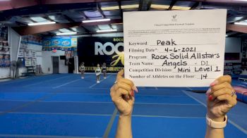 Rock Solid All Stars - Angels [L1 Mini] 2021 The Regional Summit Virtual Championships