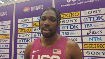 Noah Lyles: 'If I'm Winning In The 60 Meters, It's Really Bad For Y'all'