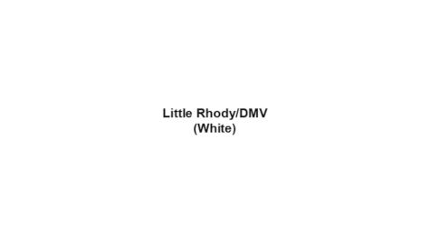 Little Rhody White (Jr A)