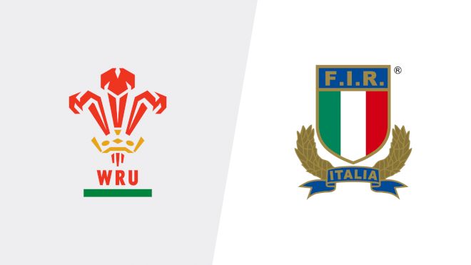 2020 Wales vs Italy Men's