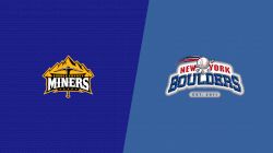 2022 Sussex County Miners vs New York Boulders