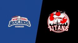 2022 New York Boulders vs Ottawa Titans