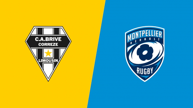 picture of 2022 CA Brive vs Montpellier Herault Rugby