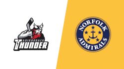2022 Adirondack Thunder vs Norfolk Admirals