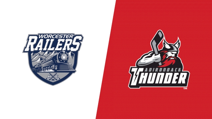 picture of 2023 Worcester Railers vs Adirondack Thunder