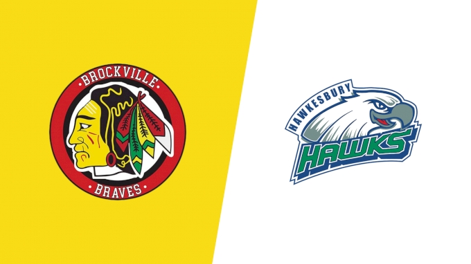 2023 Brockville Braves vs Hawkesbury Hawks - FloHockey - Hockey