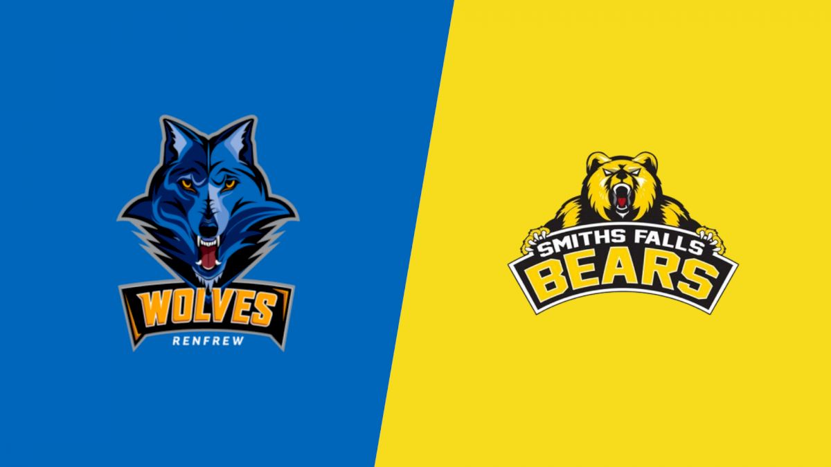 How to Watch: 2023 Renfrew Wolves vs Smiths Falls Bears | Hockey