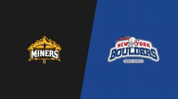 2024 Sussex County Miners vs New York Boulders