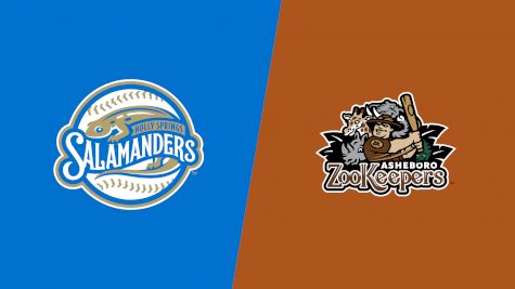 2024 Holly Springs Salamanders vs Asheboro ZooKeepers