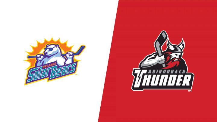 2025 Orlando Solar Bears vs Adirondack Thunder