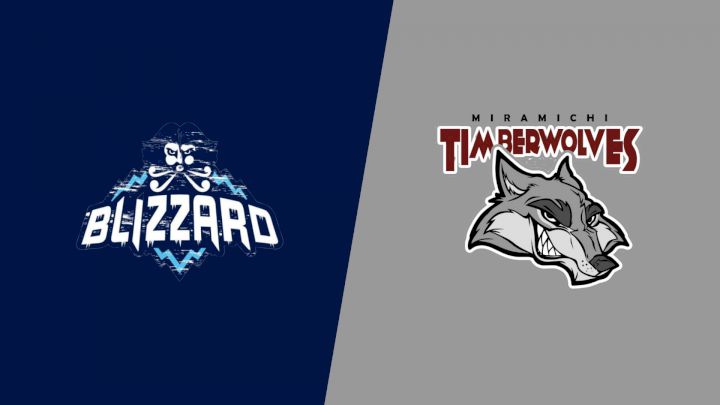 2024 Edmundston Blizzard vs Miramichi Timberwolves