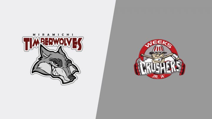 2024 Miramichi Timberwolves vs Pictou County Crushers