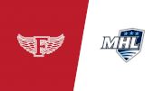 2024 Fredericton Red Wings vs West Kent Steamers