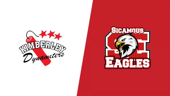 2024 Kimberley Dynamiters vs Sicamous Eagles