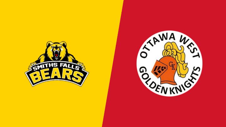 2025 Smiths Falls Jr. Bears vs Ottawa West Golden Knights