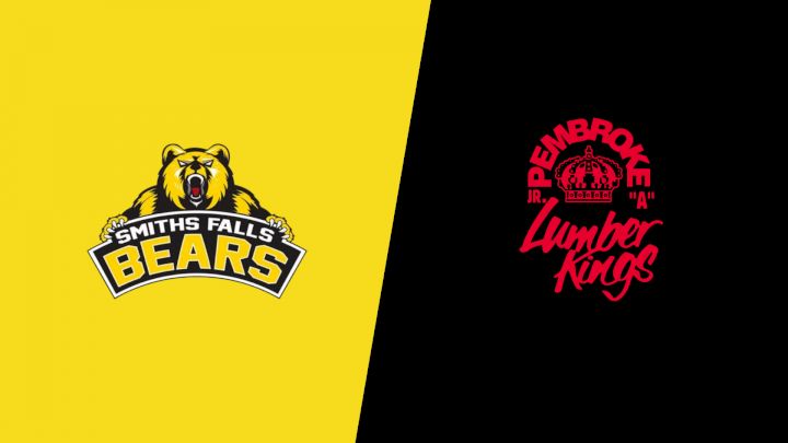 2024 Smiths Falls Bears vs Pembroke Lumber Kings