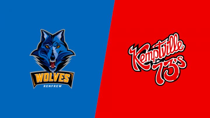 2025 Renfrew Wolves vs Kemptville 73's