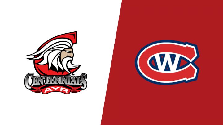 2024 Ayr Centennials vs Welland Jr. Canadians