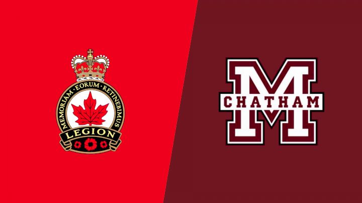 2024 Sarnia Legionnaires vs Chatham Maroons