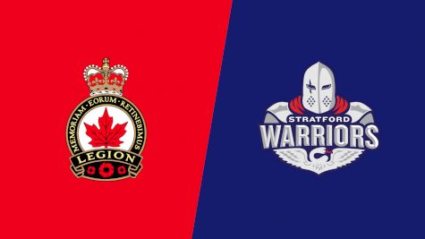 2024 Sarnia Legionnaires vs Stratford Warriors