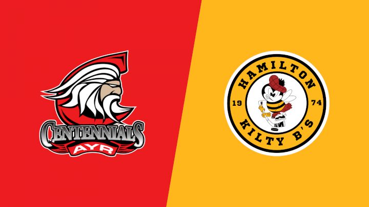 2024 Ayr Centennials vs Hamilton Kilty B's