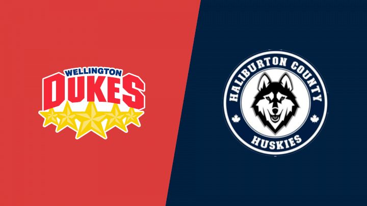 2024 Wellington Dukes vs Haliburton County Huskies