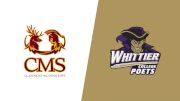 2024 Claremont M-S vs Whittier - Men's Water Polo