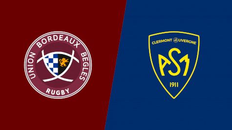 2025 Union Bordeaux Begles vs ASM Clermont Auvergne