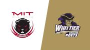 2024 MIT vs Whittier - Men's