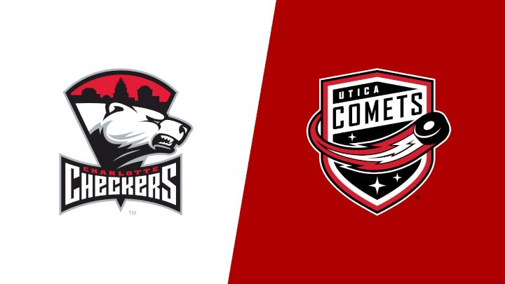 2025 Charlotte Checkers vs Utica Comets