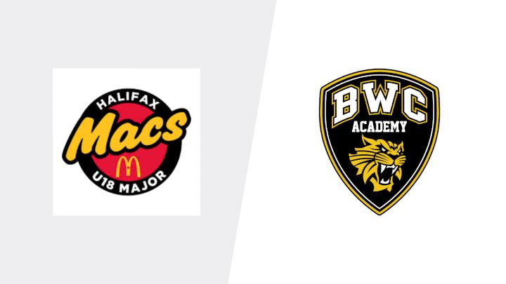 2024 Halifax Macs U18 AAA vs BWC Academy U18 Prep