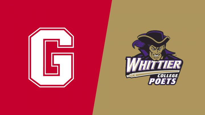 2025 Grove City College vs Whittier - Women's - Water Polo