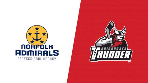 2026 Norfolk Admirals vs Adirondack Thunder