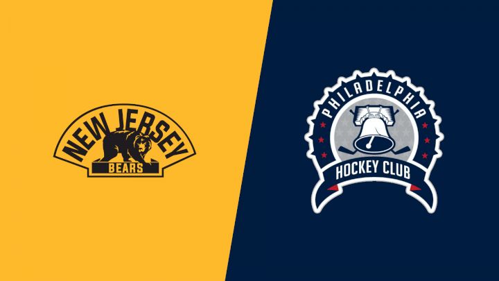 2026 New Jersey Bears vs Philadelphia Hockey Club